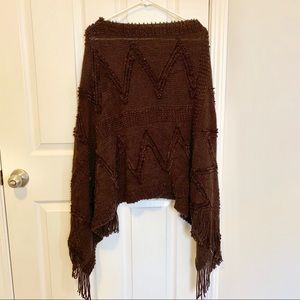 Dark Brown Shawl SUPER SOFT